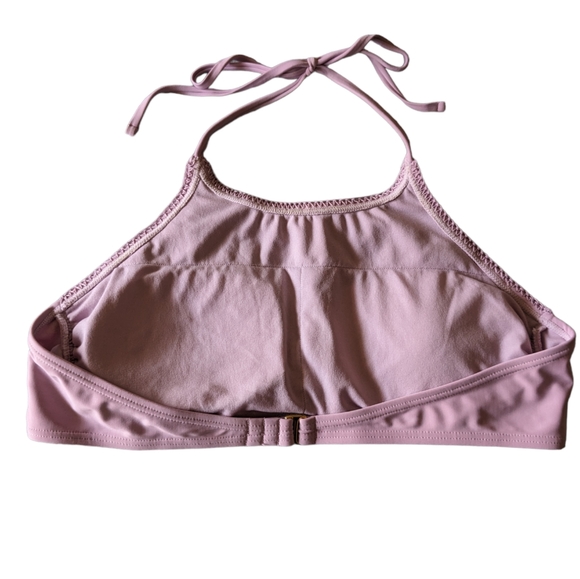 🛍️3 for $10 Xhilaration pinkish purple crochet Bikini top size XL - Picture 3 of 5